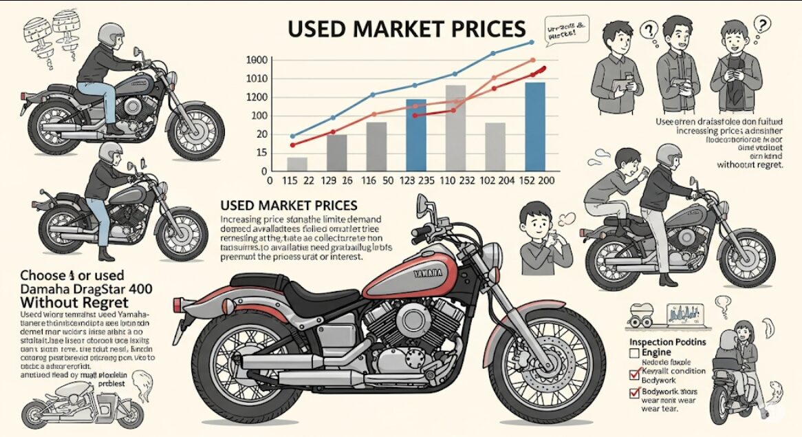 ドラッグスター400の中古相場は？値上がり理由と後悔しない選び方
